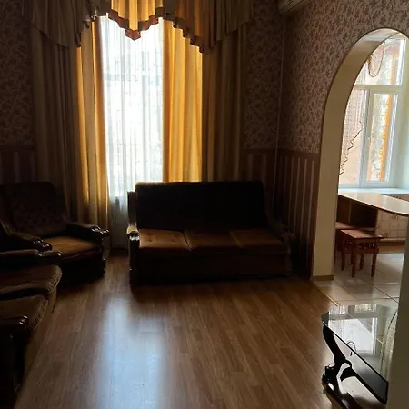 большая 3-х комнатная, центр, ланжерон, базарная, Bazarnaya Appartement *